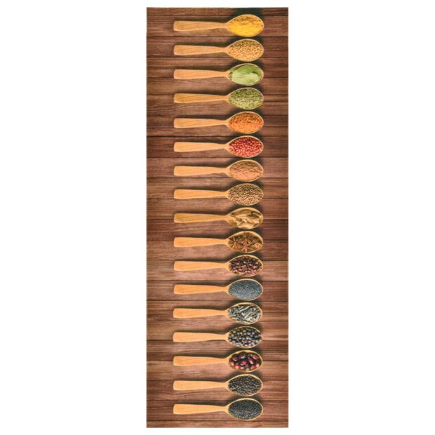 Keukenmat wasbaar Spoon 45x150 cm 1