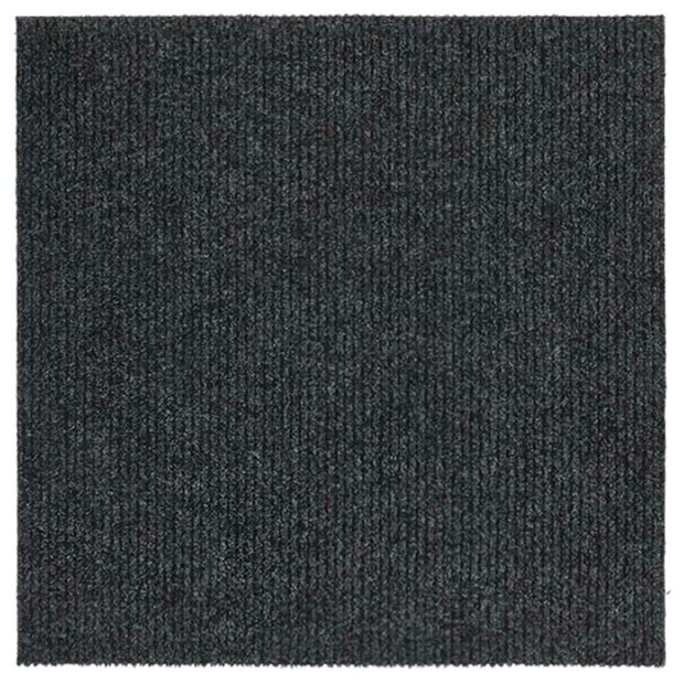 Droogloopmat 100x100 cm antracietkleurig 1