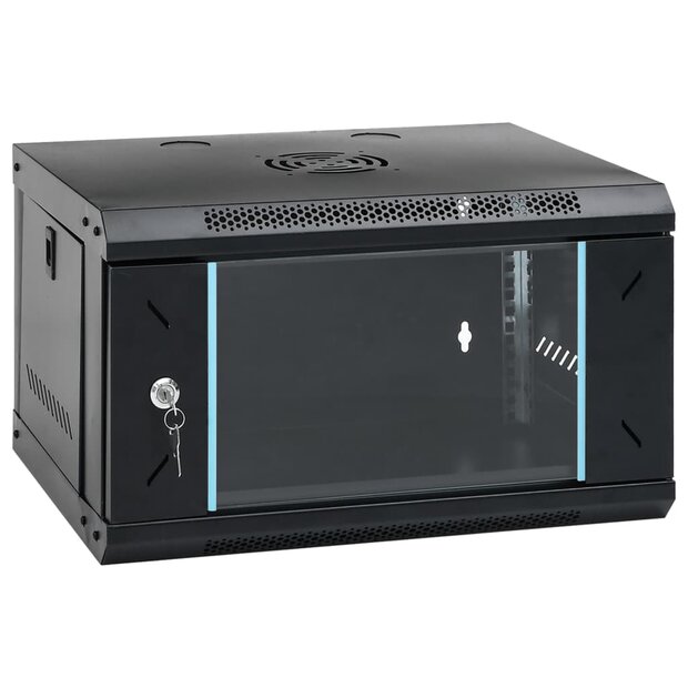 6U Wandgemonteerde Netwerkkast 19&amp;quot; IP20 53x40x30 cm 1