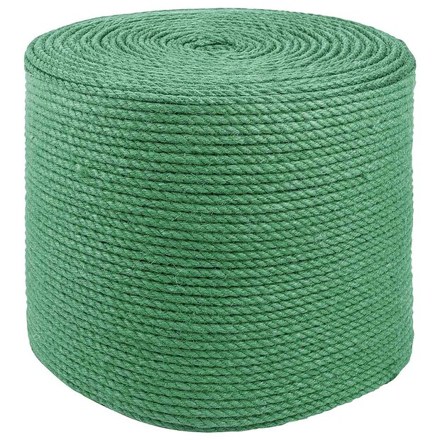 Jute Touw Groen 100% Tossa jute 1