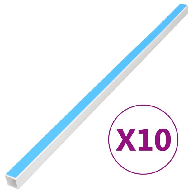 Kabelgoot zelfklevend 30x15 mm 10 m PVC 1
