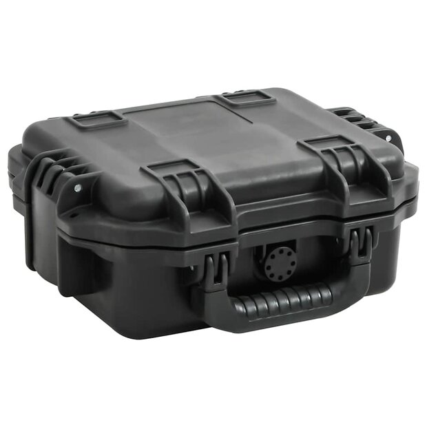Flightcase draagbaar 30x24,5x12,5 cm PP zwart 1