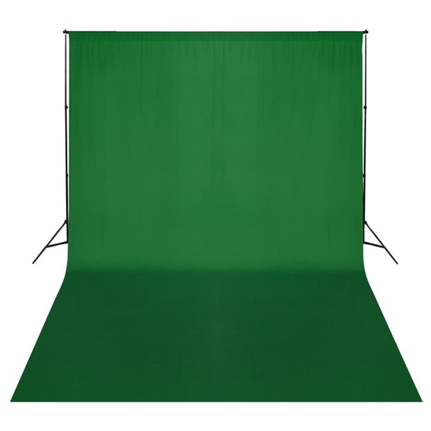 Achtergrondsysteem 500x300 cm groen 1