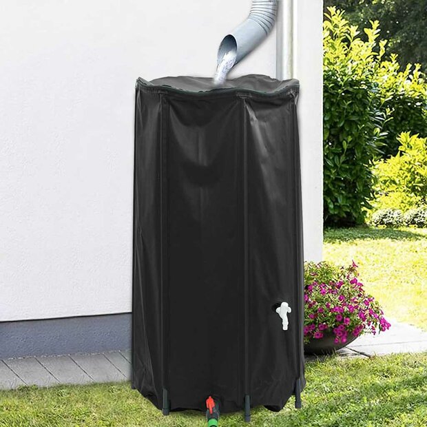 Watertank met kraan opvouwbaar 250 L PVC 1