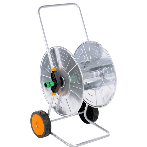 Tuinslangkar voor 110 m 1/2&amp;quot; of 80 m 3/4&amp;quot; slang staal 1
