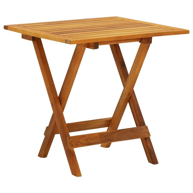 Bistrotafel 46x46x47 cm massief acaciahout  1