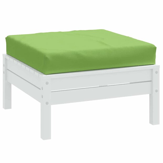 Palletkussen 60x60x9,5 cm stof gem&amp;ecirc;leerd groen 1