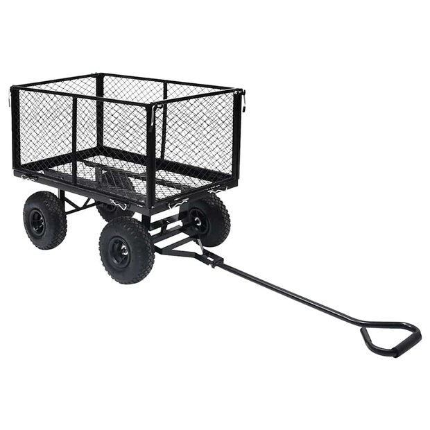 Tuinwagen 350 kg zwart 1