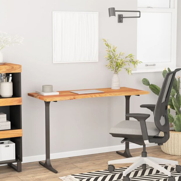 Bureaublad rechthoekig 120x50x2,5 cm massief acaciahout 1