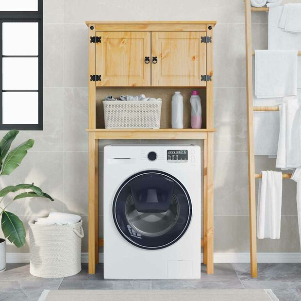 Wasmachinekast Corona massief grenenhout 1