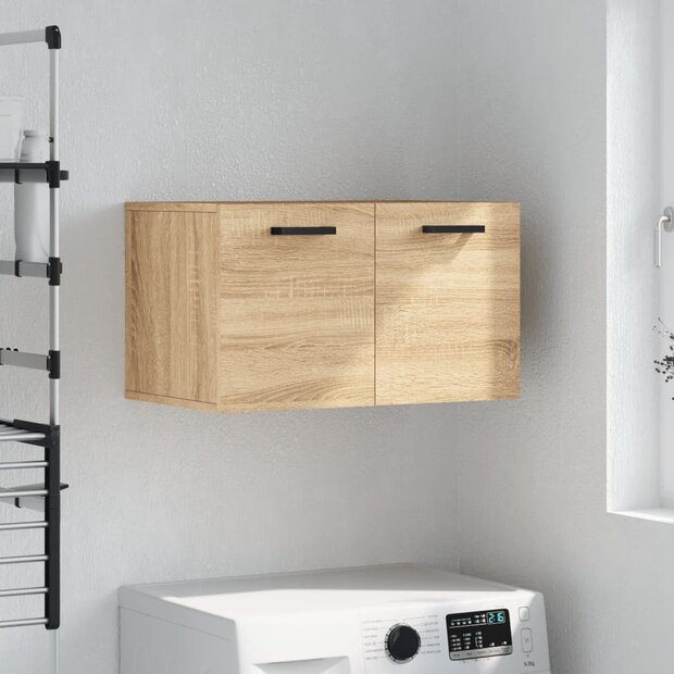 Wandkast 60x36,5x35 cm bewerkt hout sonoma eikenkleurig 1