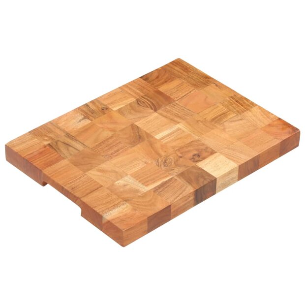 Hakblok 40x30x3,8 cm massief acaciahout 1