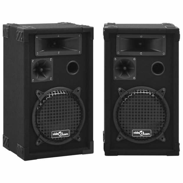 Hifi-podiumluidsprekers 2 st passief professioneel 800 W zwart 1