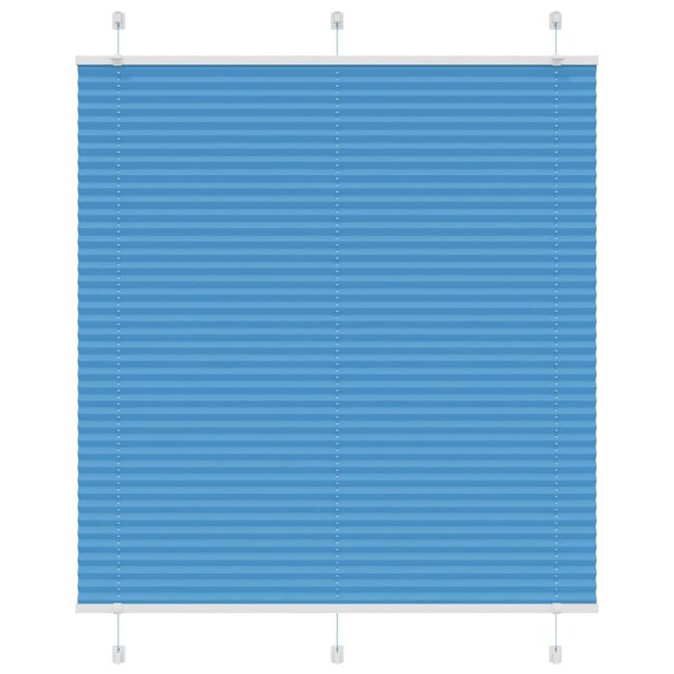 Pliss&amp;eacute; rolgordijn 115x100cm stofbreedte 115cm polyester blauw 1