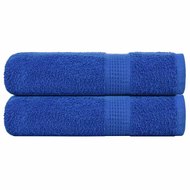Douchehanddoeken FROGN 2 st 70x140 cm 360 g/m&amp;sup2; blauw 1