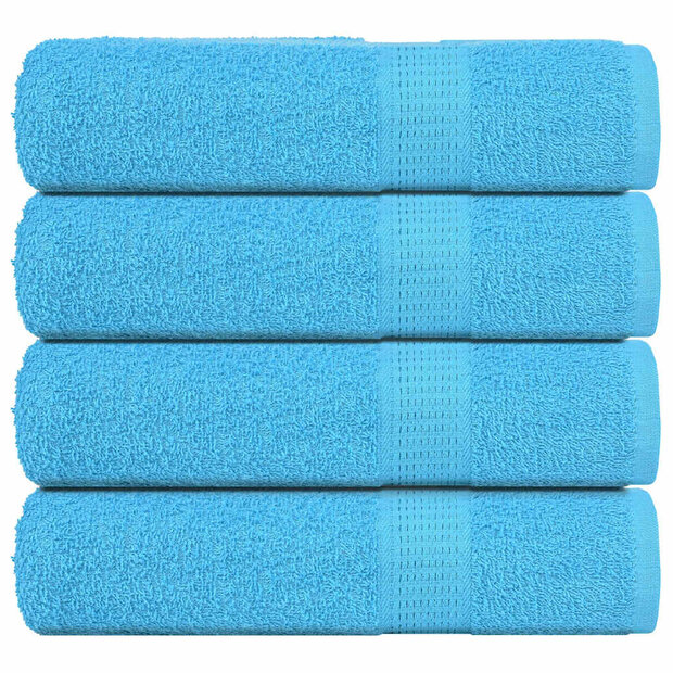 Handdoeken FROGN 4 st 50x100 cm 360 g/m&amp;sup2; turquoise 1
