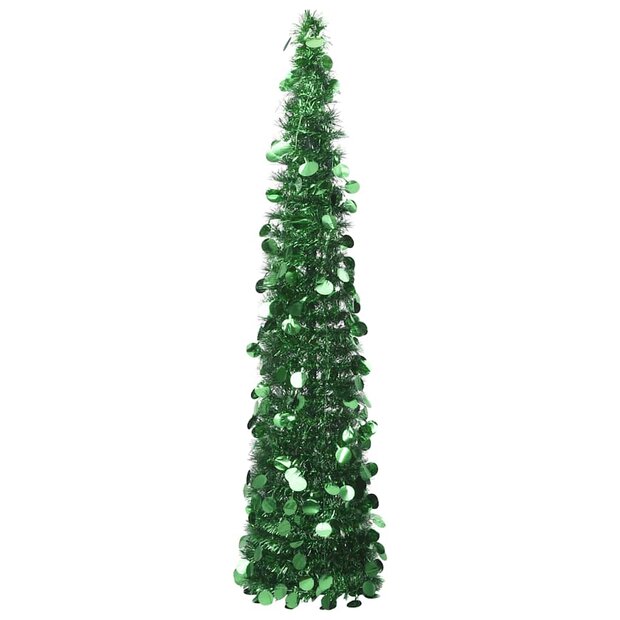 Kunstkerstboom pop-up 150 cm PET groen 1
