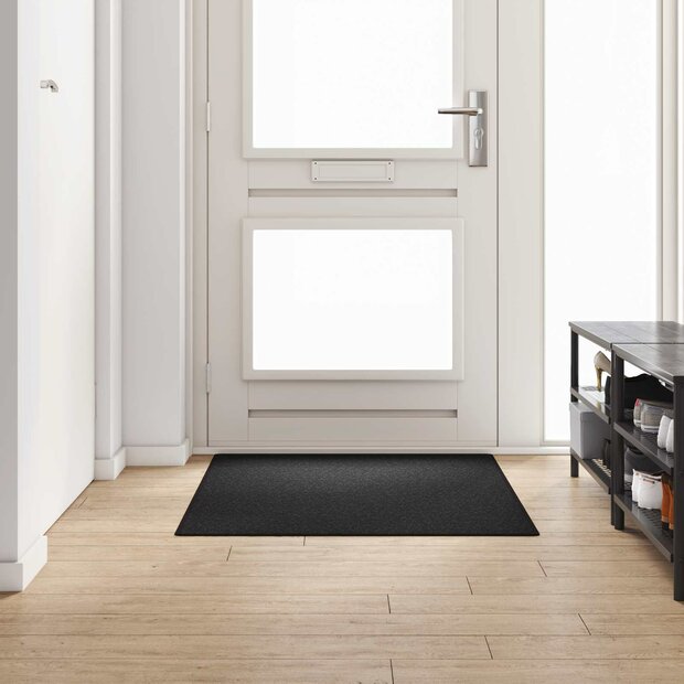 Tapijt Loper Antraciet 100 x 150 cm 100% Polypropyleen 1