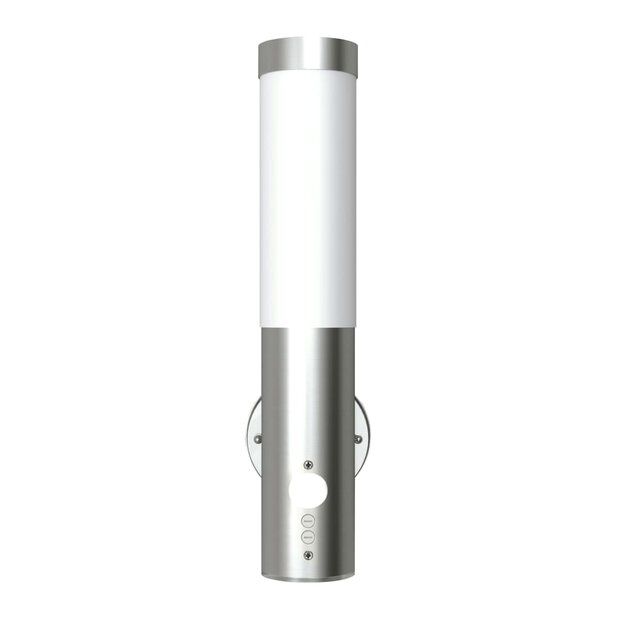 Buitenwandlamp met bewegingsdetector roestvrij staal 1