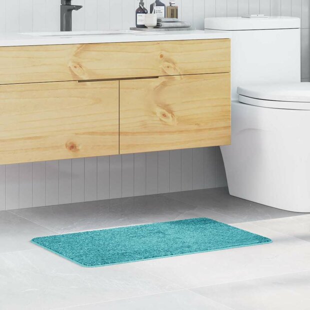 Antislip Badmat Turquoise 50 x 80 cm PP 1