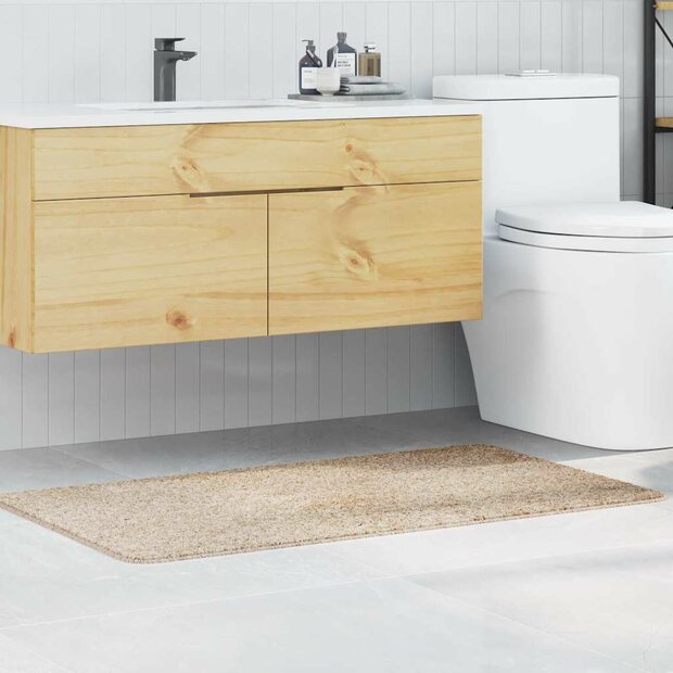 Antislip Badmat Cr&amp;egrave;me 70 x 120 cm PP 1