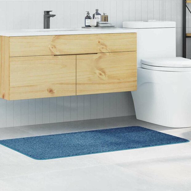 Antislip Badmat Blauw 70 x 120 cm PP 1