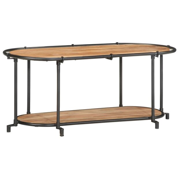 Tv-meubel 100x42x40 cm massief acaciahout 1