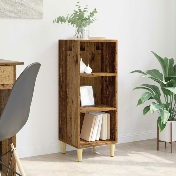 Dressoir Oudhout 34,5 x 32,5 x 90 cm Bewerkt hout 1