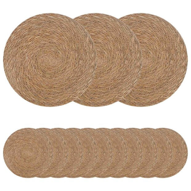 Zeegroene placemats 50 st Naturel 100% Zeegras 1
