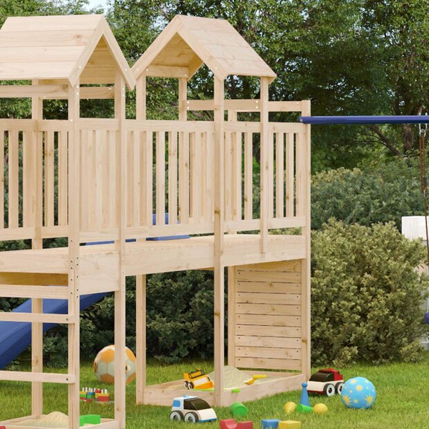 Speeltoren Bruin 53 x 110,5 x 214 cm Massief grenenhout 1