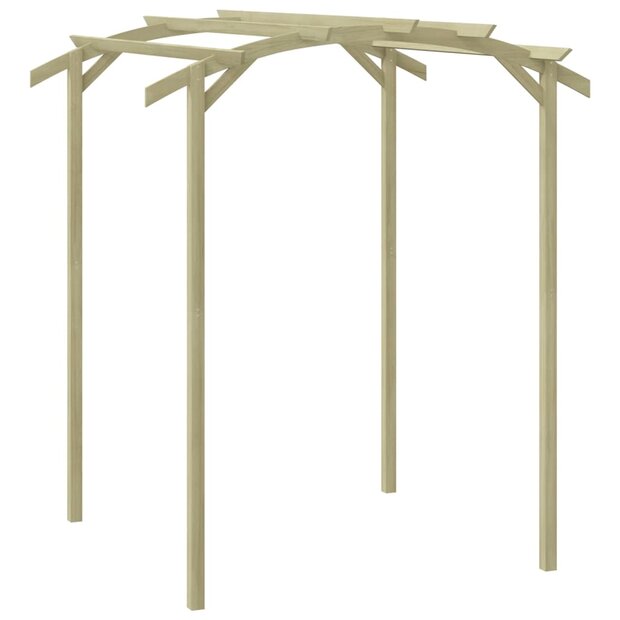 Pergola 180x197x210 cm ge&amp;iuml;mpregneerd grenenhout 1