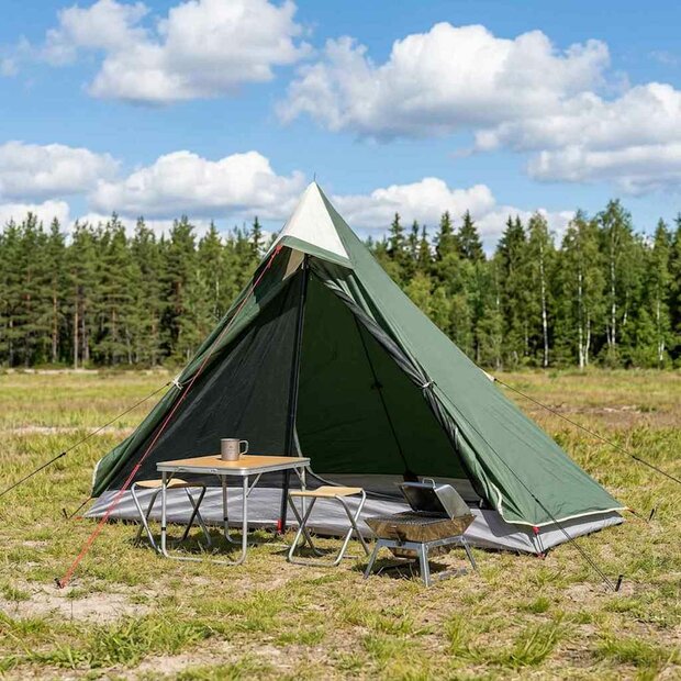 Backpacking Tent 222 x 85 x 125 cm Groen 1