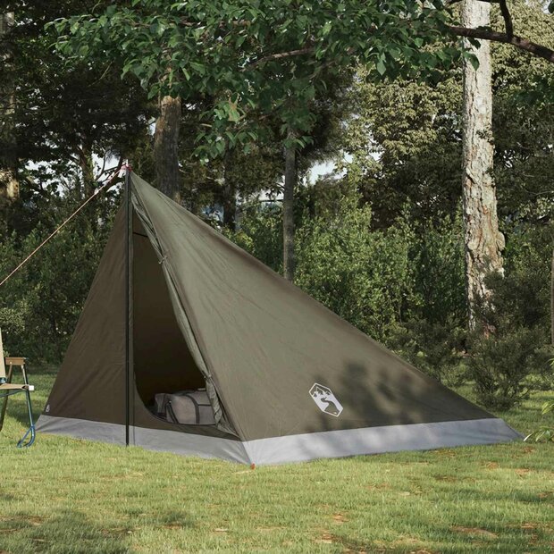 Backpacking Tent 4-persoons Bruin en Grijs 1
