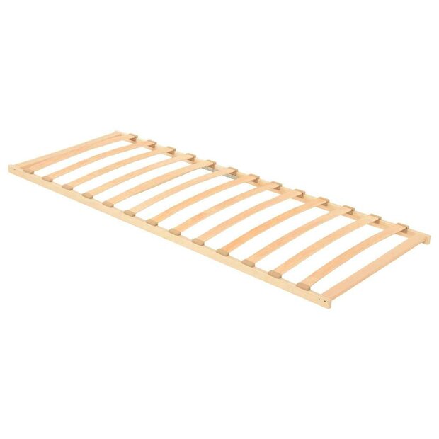 Lattenbodem Bruin 70 x 190 cm Massief beukenhout 1