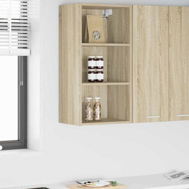 Hangkast Sonoma Eiken 40 x 29,5 x 80 cm Bewerkt hout 1