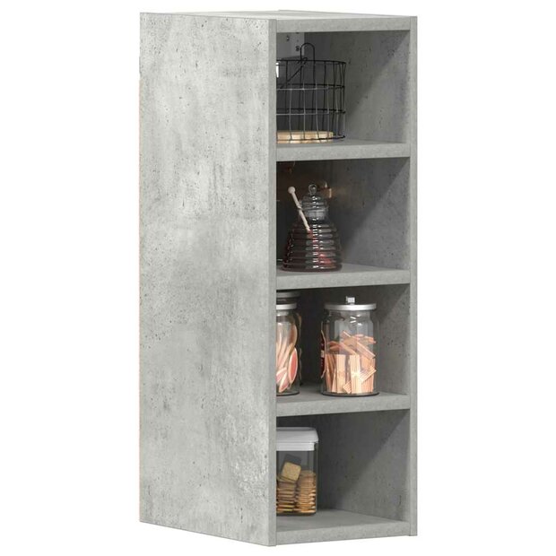Bovenkast Riga 20x29,5x60 cm bewerkt hout betongrijs 1