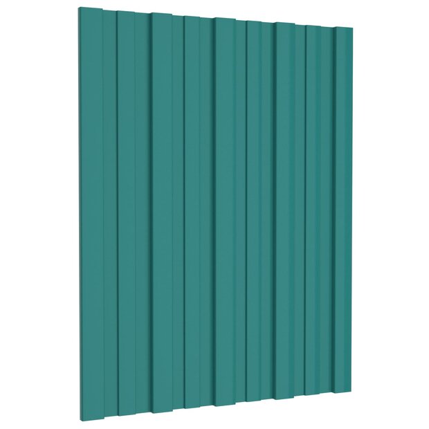 Dakpaneel 36 st Groen 60 x 45 cm Verzinkt staal 1