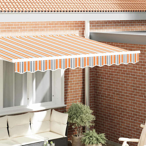 Luifeldoek volant Meerkleurig 230 x 20 cm Polyester 1