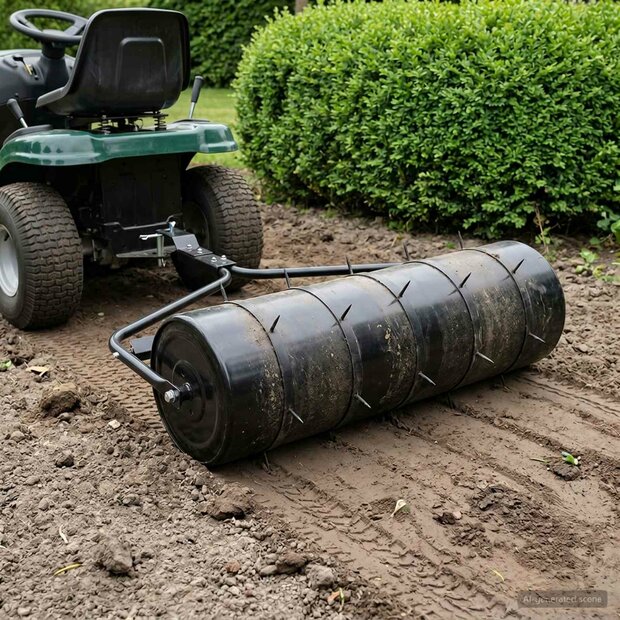 Trekbare Tuinrol met Beluchtingsklemmen &Oslash; 30 x 90 cm Staal 1