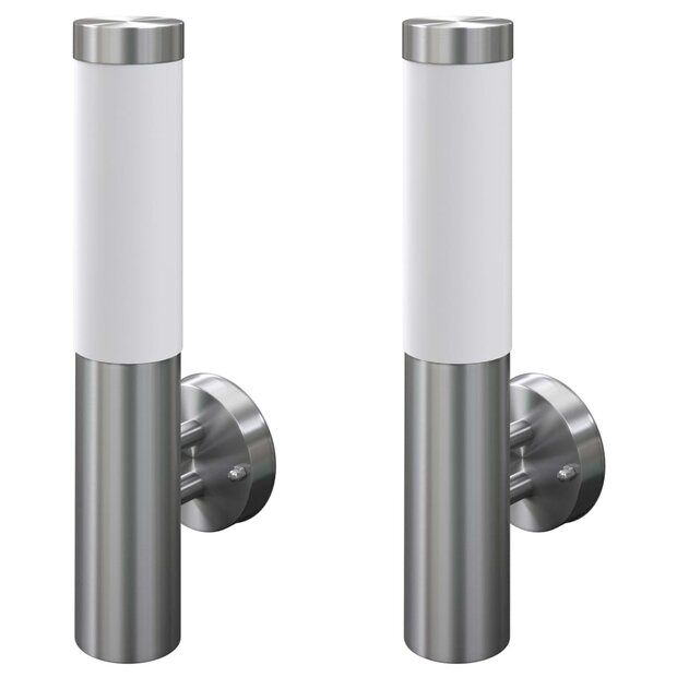 Buitenlamp RVS Savona (2 stuks) 1