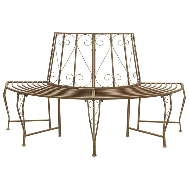 Boombank 4 zitplaatsen 160 x 80 x 89 cm Staal 1