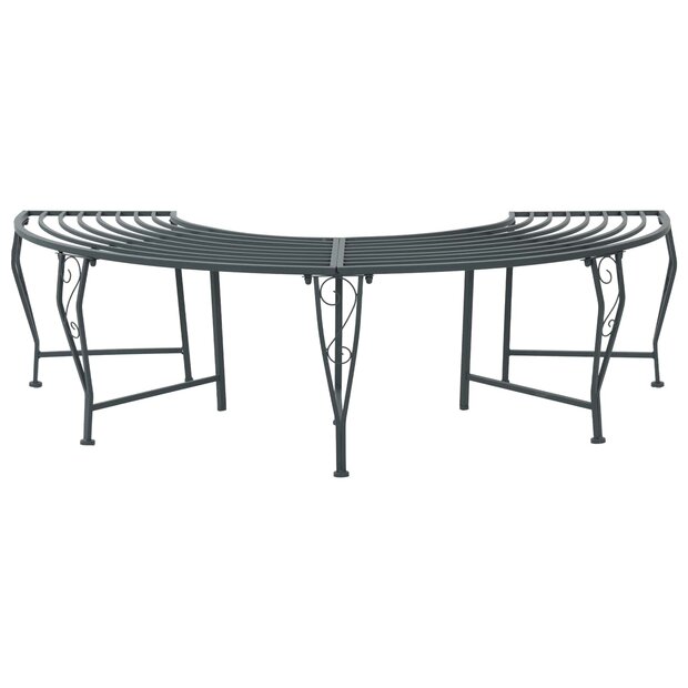Boombank 4 zitplaatsen 160 x 80 x 44 cm Staal 1