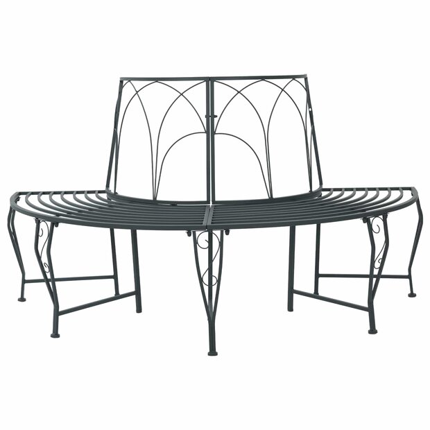 Boombank 4 zitplaatsen 160 x 80 x 89 cm Staal 1
