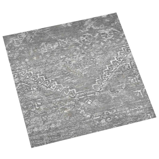 Zelfklevende Vloerplanken Betongrijs 30,5 x 30,5 cm 20 st PVC 1
