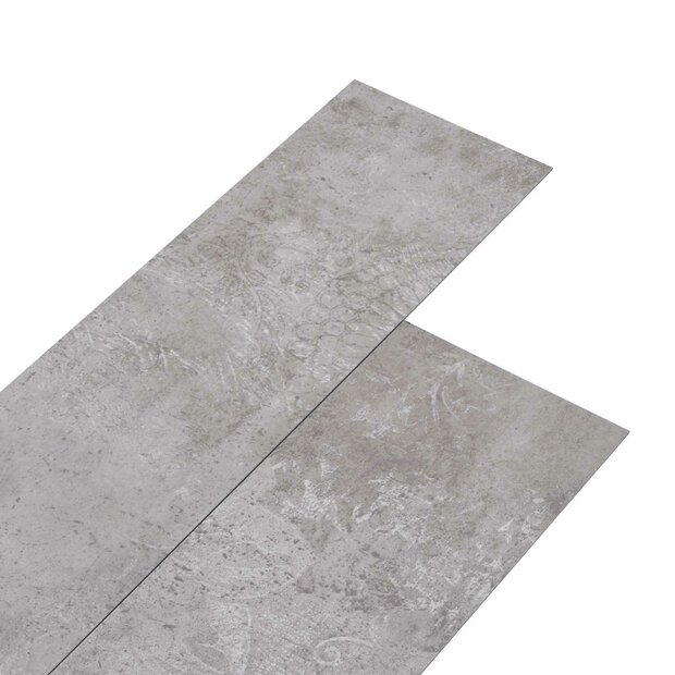 Zelfklevende PVC Vloerplanken Aardgrijs 30,5 x 61 cm 28 st PVC 1