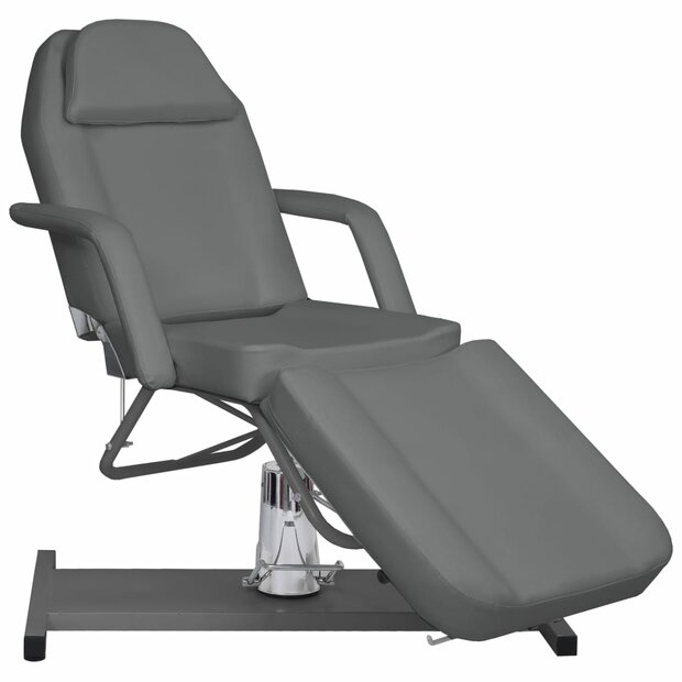 Massagetafel 180x62x(87-112) cm grijs 1