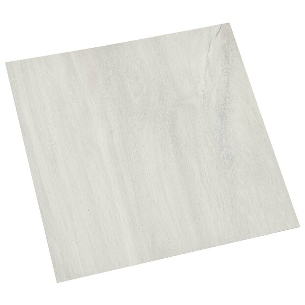 Zelfklevende Vloerplanken Wit en Houtkleur 30,5 x 30,5 cm 20 st 1