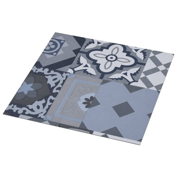 Zelfklevende Vloerplanken Gekleurd Patroon 30,5 x 30,5 cm 20 st 1