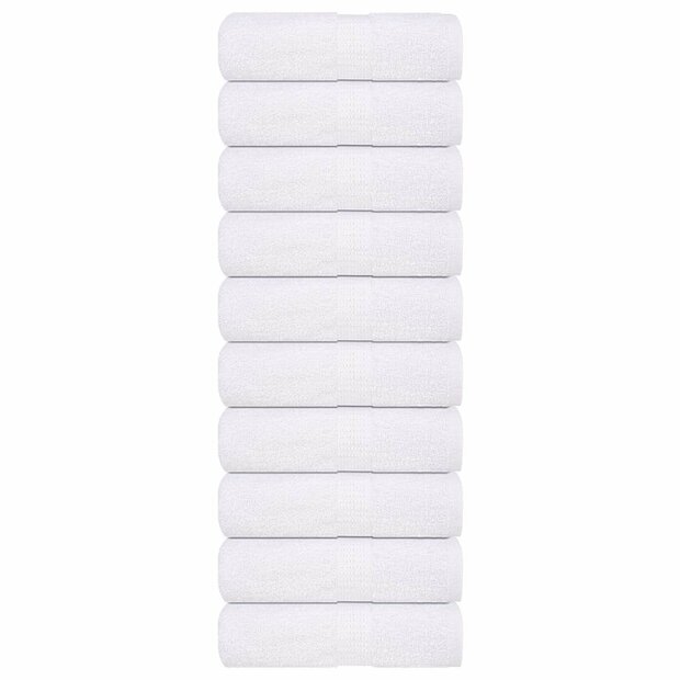 Washandjes FROGN 10 st 30x30 cm 360 g/m&sup2; wit 1