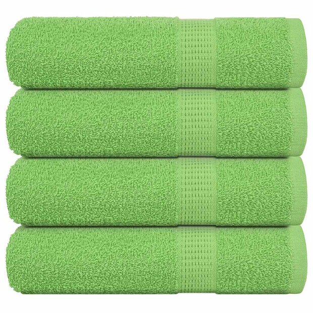 Handdoeken FROGN 4 st 50x100 cm 360 g/m&sup2; appelgroen 1